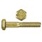 Newport Fasteners Grade 5, 1/2"-13 Hex Head Cap Screw, Zinc Yellow Steel, 6 in L, 25 PK 969883-25 - alternate 1